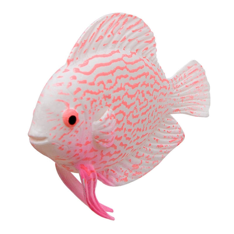 Simulation Luminous Tropical Fish Tank Landscaping Fake Decorations