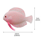 Simulation Luminous Tropical Fish Tank Landscaping Fake Decorations