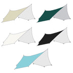 Outdoor Octagonal Curtain Tent Rain and Sun Protection Camping Sunshade Pergola — Blue