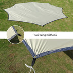Outdoor Octagonal Curtain Tent Rain and Sun Protection Camping Sunshade Pergola — view 9