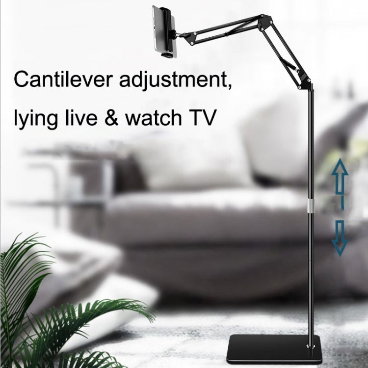 135cm Mobile Phone Tablet Live Broadcast Bedside Lifting Bracket