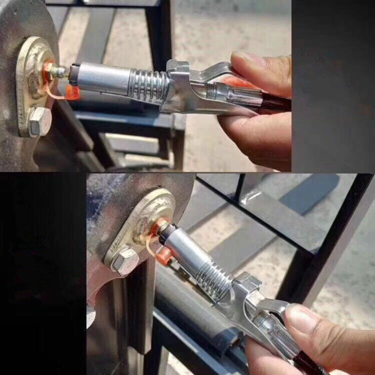 10000PSI Grease Coupler Coupling End Fitting 1/8 Inch NPT Adapter Connector, Style: