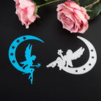 Metal Embossing Cutting Die, Moon Girl