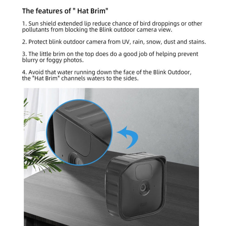 Silicone Protective Cover For Blink Outdoor/Indoor/XT1/XT2 Security Camera