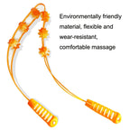 3PCS Plastic Back Puller Shoulder Waist Back Manual Roller Massager, Style: — view 5