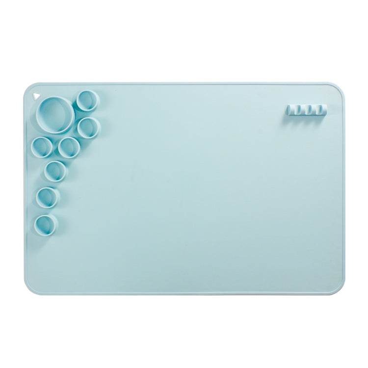 Silicone Children Drawing Pad Wipeable Washable Paint Palettes