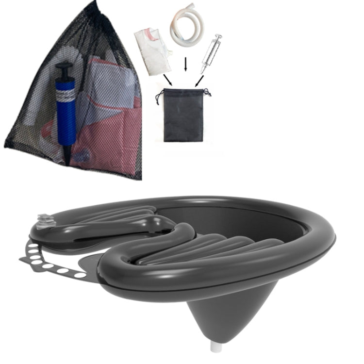 Household Pregnant And Elderly Recline Shampoo Basin Hair Care — Pink+Drain Pocket