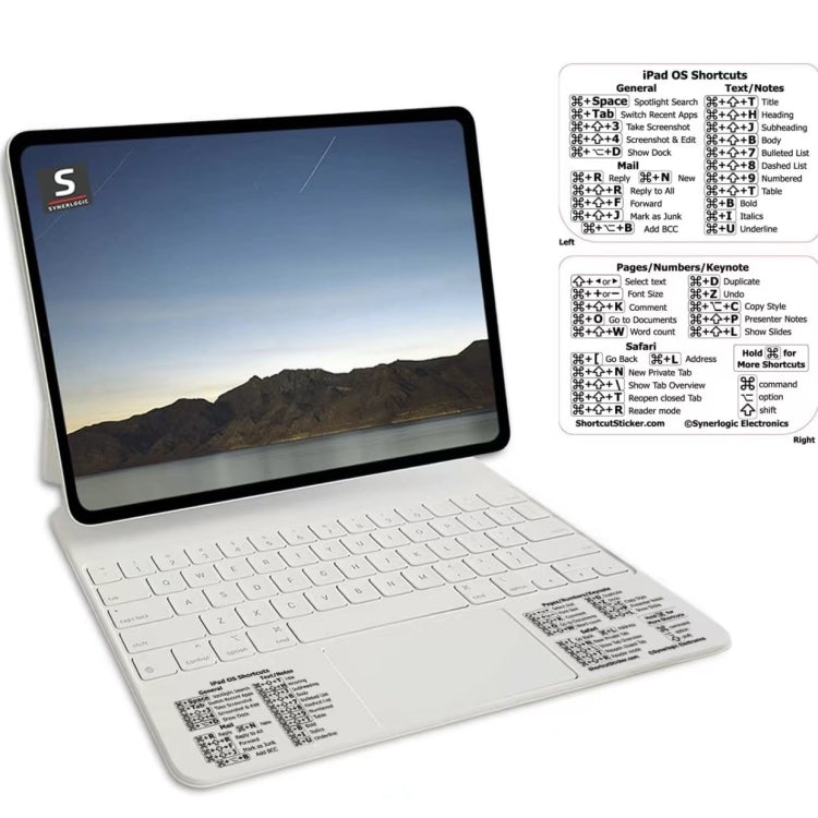 5 PCS PC Reference Keyboard Shortcut Sticker Adhesive for PC Laptop Desktop — Lightroom