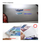 5 Sets Car 3D Feather Body Sticker Scratch Blocking Sticker