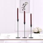 3 PCS / Set Home Decoration Wedding Wrought Iron Candle Holder, Style: — view 12