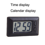 C33 Mini Home Car Electronic Clock With Hook And Loop Fastener