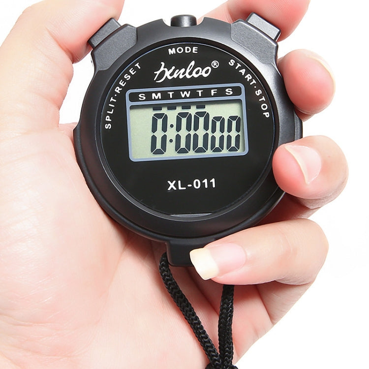 XINLONG XL-011 Display Single Memory Stopwatch Running Fitness Training Electronic Timer