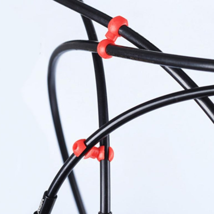 10 PCS Bicycle Handcuffs Type Shift Cable Buckle — view 5
