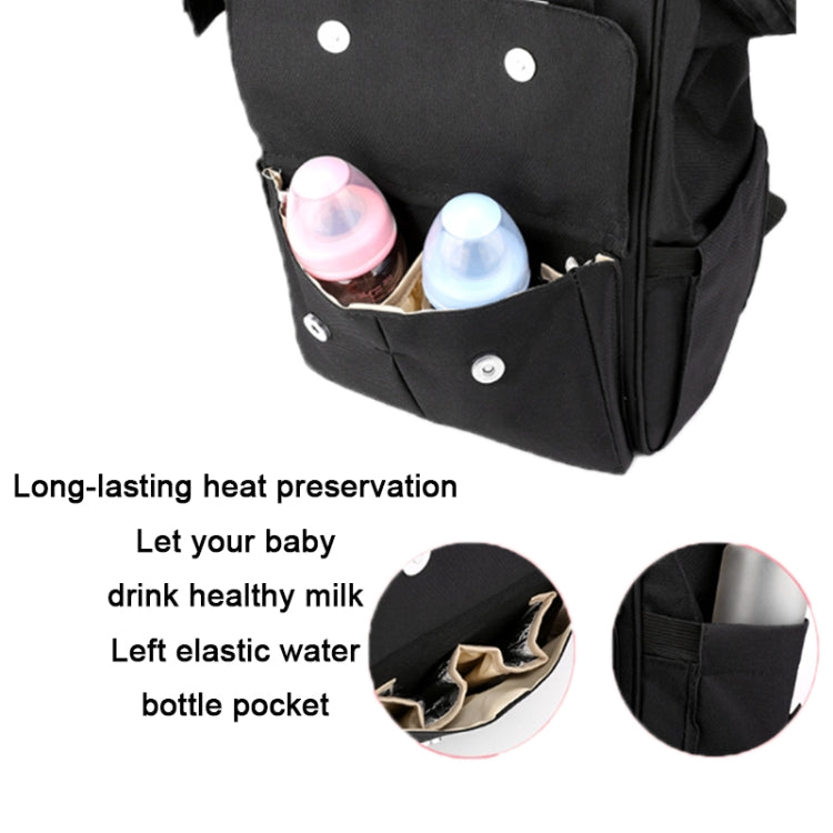 Maternity Bottle Diaper Storage Large Capacity Backpack Mummy Bag — view 14