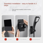Self-Adhesive Shower arm Head Holder Adjustable Wall Mounted Fixed Base — view 7
