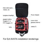 Drone Waterproof Backpack Organizer for DJI Avata — view 4