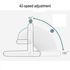 42-speed Adjustable Nursing Chair Folding Backrest Lumbar Support — view 7