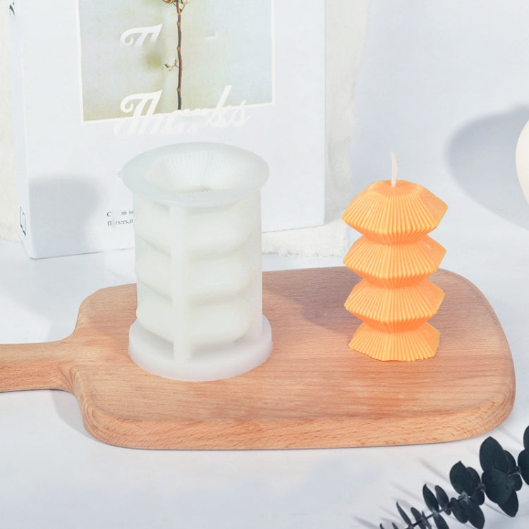 Geometric Scented Candle Silicone Mold