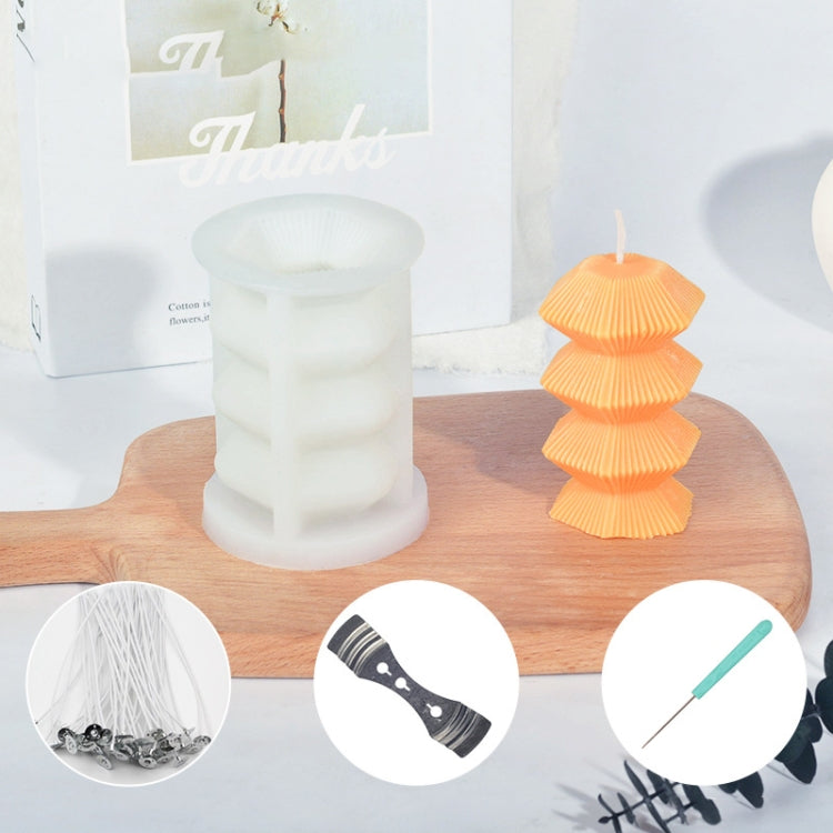 Geometric Scented Candle Silicone Mold