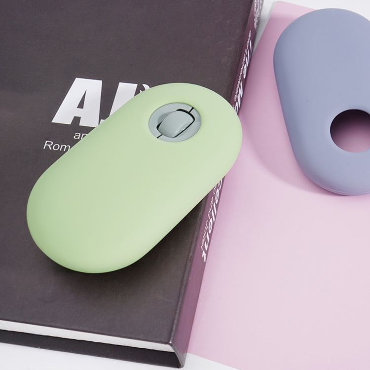 2 PCS Silicone Dustproof Wireless Mouse Protective Case For Logitech Pebble