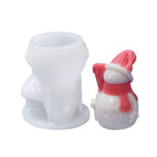 Christmas DIY Scented Candle Silicone Mold
