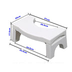 Foot Stool Folding Children Potty Footstool Professional Toilet Auxiliary Stool, Non-slip Toilet — view 5