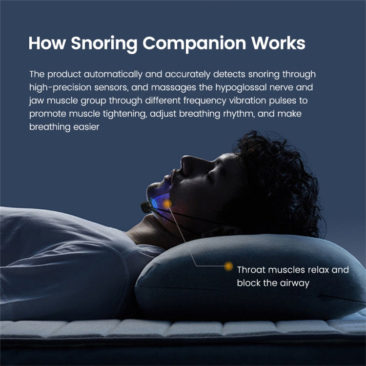 Smart Anti Snoring Device EMS Pulse Snoring Stop Effective Solution Snore Sleep Aid — view 3