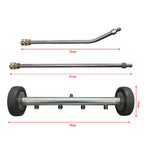 Car Chassis Washe 1/4 Quickly Inserts Road Cleaning Brush