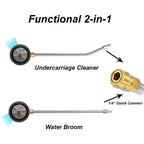 Car Chassis Washe 1/4 Quickly Inserts Road Cleaning Brush