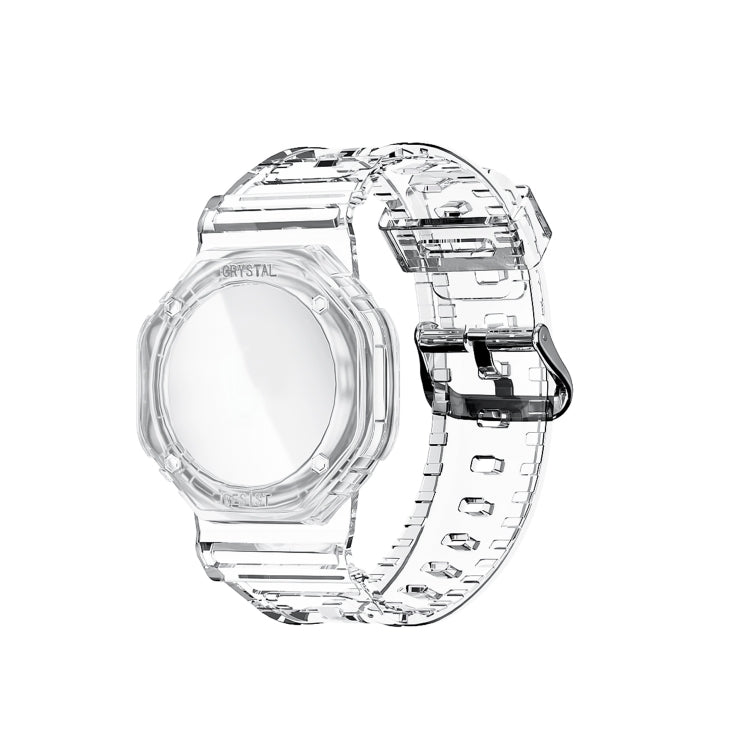 TPU Glacier Strap Child Adult GPS Finder Wristband for AirTag 2nd Gen / AirTag 1st Gen