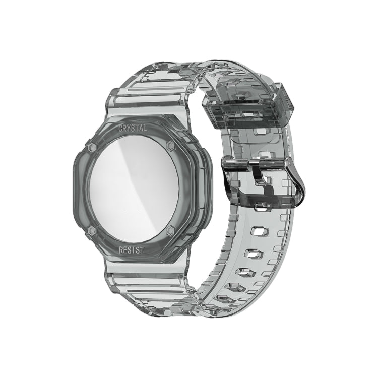TPU Glacier Strap Child Adult GPS Finder Wristband for AirTag 2nd Gen / AirTag 1st Gen
