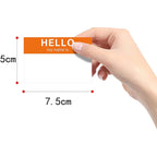 12 PCS My Name Stickers 18 Design Stickers Kids Stationery Stickers — view 4