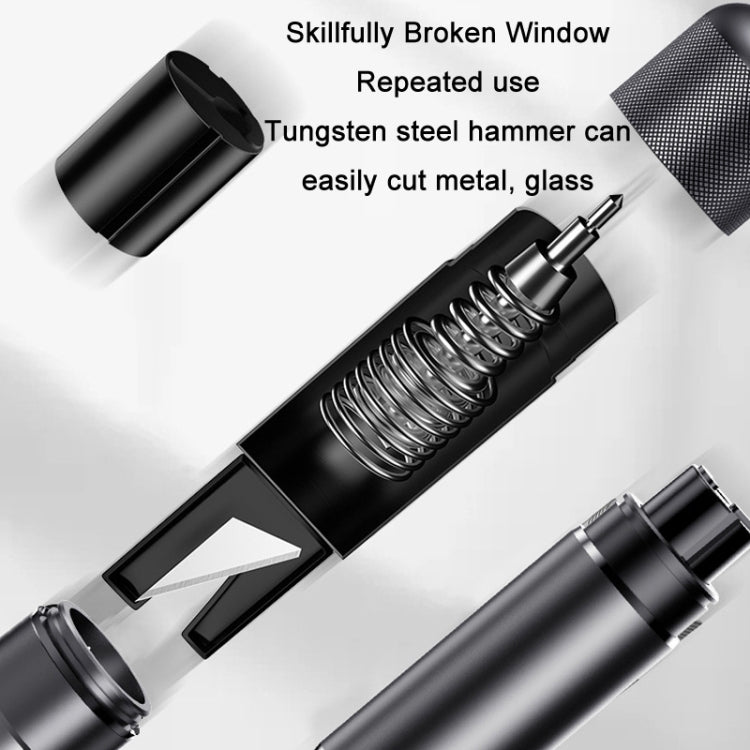 Vehicle Safety Hammer Multifunctional Underwater Emergency Window Breaker