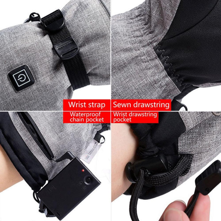 Winter Heating Hand Warmer Electric Thermal Gloves, Specification: