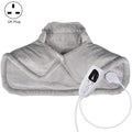Electric Heated Thermal Shawl On The Back And The Neck