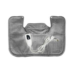 Electric Heated Thermal Shawl On The Back And The Neck — Creamy-white