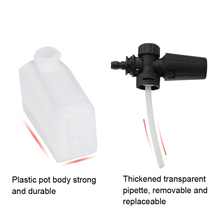 Portable Foam Spray Pot for Wireless Car Washing Machine, 1/4 Interface — view 4