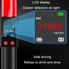 Blow Type High Precision Alcohol Detector Baton