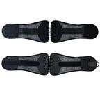 Adjustable Breathable Mesh Lumbar Support Belt — Black