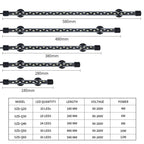 90-260V Aquarium Diving Light LED Fish Tank Light