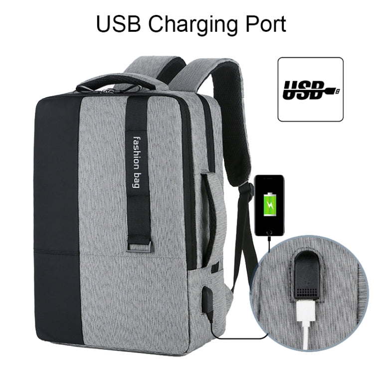 140 Large-capacity Business Commuter Laptop Backpack with USB Charging Interface — view 5