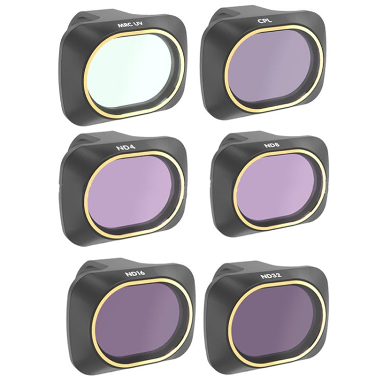 JUNESTAR For Mavic Mini / Mini 2 Filters, Style: — UV +CPL+ND4+ND8+ND16+ND32