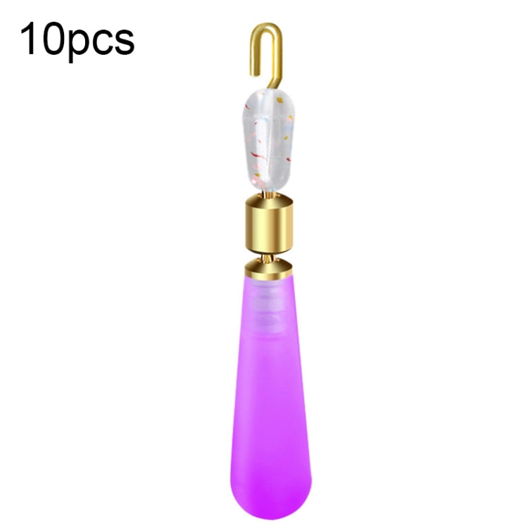 10 PCS Quick Change Floater Sliding Copper Head Rotating Floater — Silicone