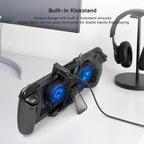 JYS For Steam Deck/Switch/OLED Game Console Cooling Fan With Bracket — view 3