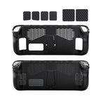 JYS For Steam Deck Handheld TPU Case + Touchpad Button Sticker