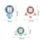 Ffcat Bathroom Mop Rack Cartoon Seamless Sticker Mop Hook — view 5