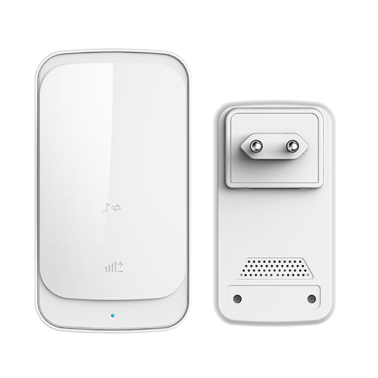C03 1 For 1 Home Wireless Waterproof Touch Sensor Doorbell — C03 EU Plug Black