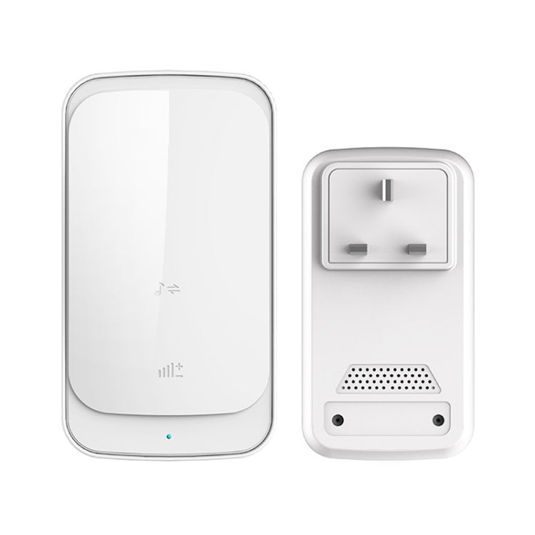 C03 1 For 1 Home Wireless Waterproof Touch Sensor Doorbell — C03 UK Plug Black