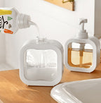 Transparent Hand Sanitizer Split Bottle Plastic Press Type Emulsion Bottle — view 6