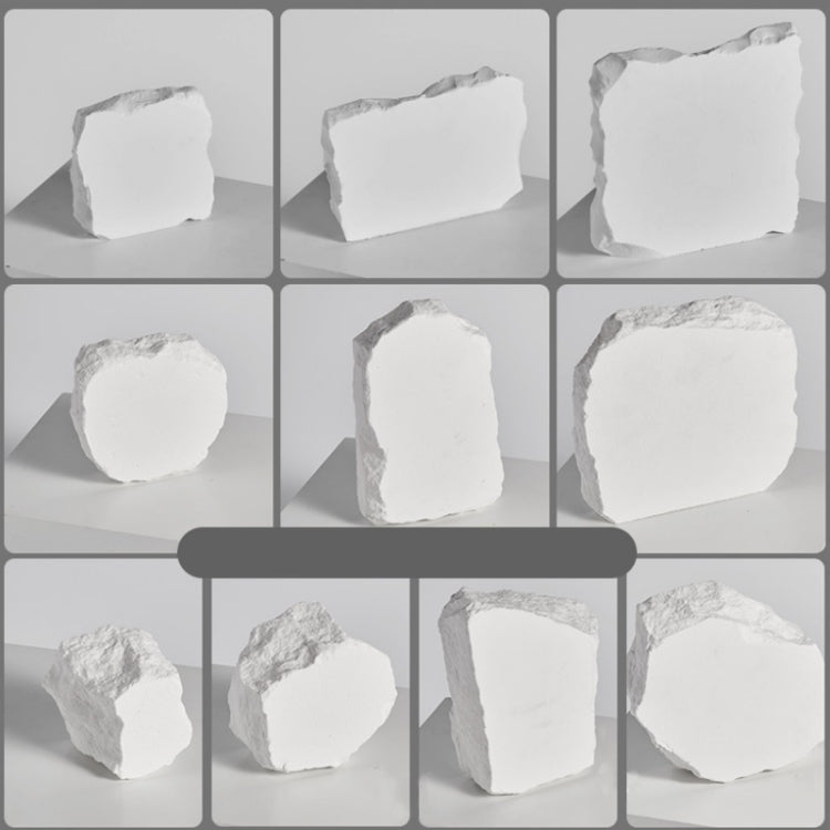 Irregular Plaster Jewelry Ornaments Photography Props, Size: